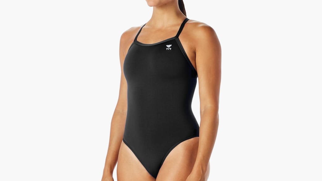 Tyr women's durafast sales solid swimsuit